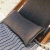 Nuage · mini coussin LUMEA — vue détail tissu Nuage · mini coussin LUMEA — vue détail tissu