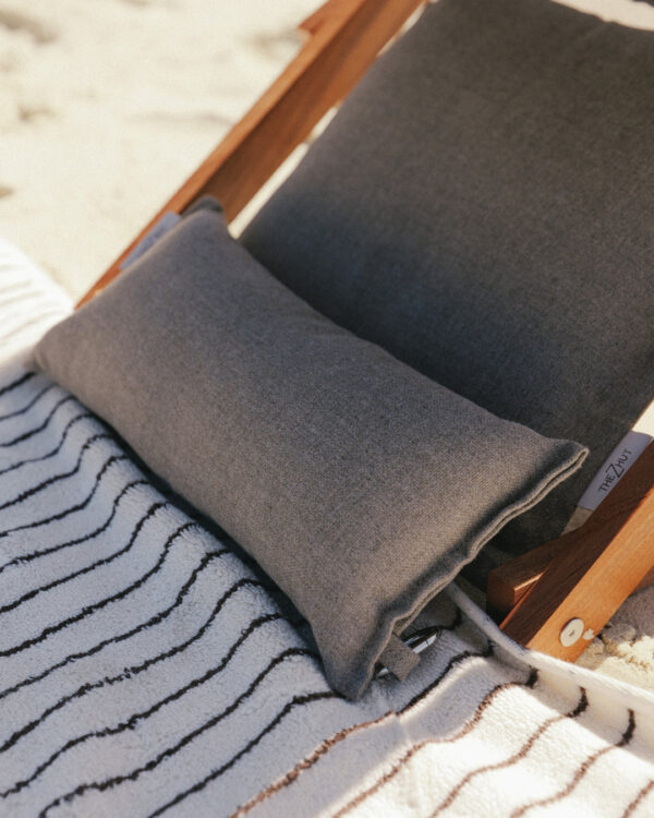 Nuage · mini coussin LUMEA — vue détail tissu Nuage · mini coussin LUMEA — vue détail tissu